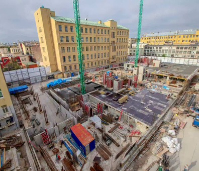 Клубный дом «Hovard Palace». Реконструкция общежития под «Жилой комплекс с подземным паркингом»